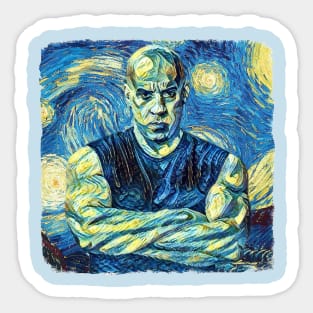 Vin Diesel Van Gogh Style Sticker